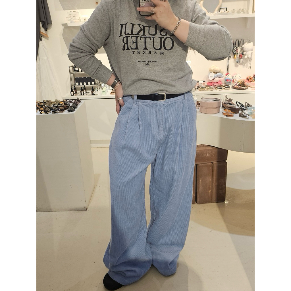 SOMETHING ABOUT US - EARTHY CORD PANTS