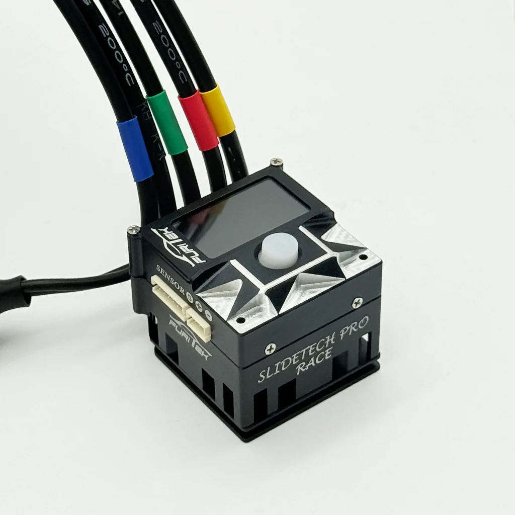 FURITEK SLIDETECH RACE 1/10 160A SENSORED ESC FUR-2717 W/ OLED & INTERNAL FAN – Stock/Mod Competitio