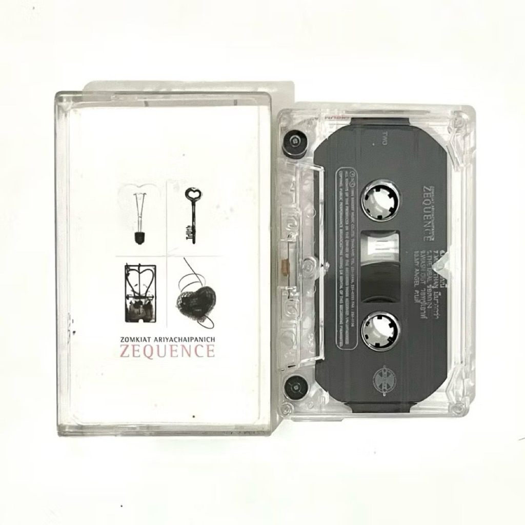เทปเพลง ZEQUENCE ZOMKIAT ARIYACHAIPANICH  สมเกียรติ อริยะชัยพาณิชย์ mr.z Z-MYX
