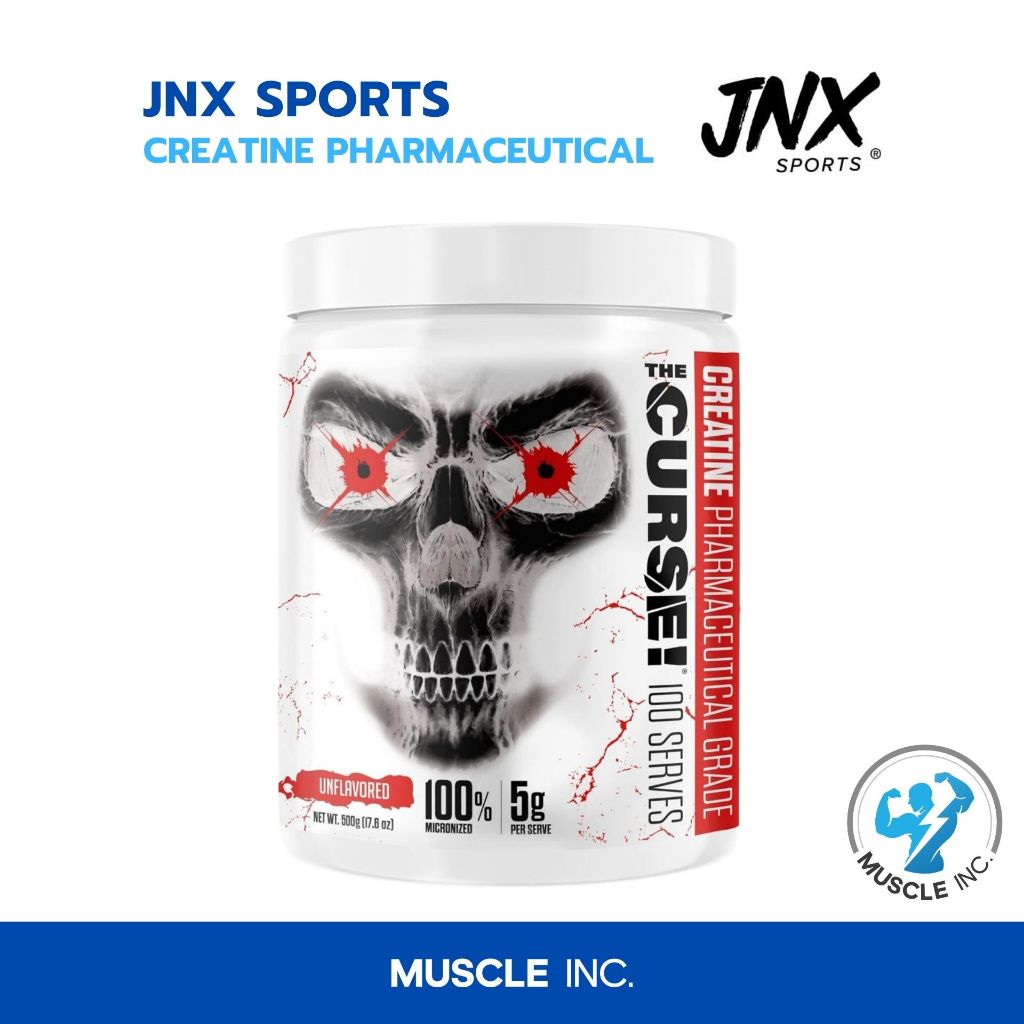 JNX Sports- The Curse Creatine Pharmaceutical 100srv พร้อมส่ง!!