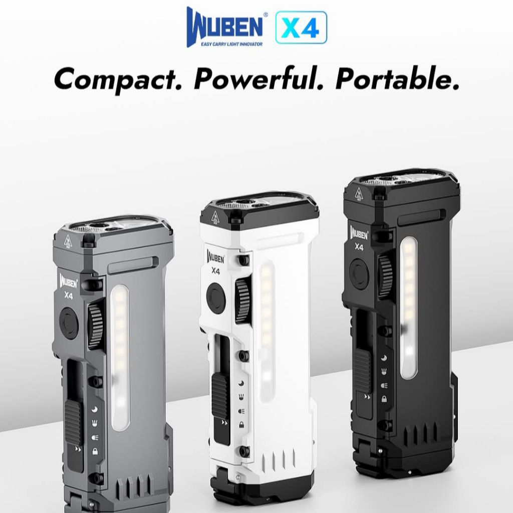 wuben X4 EDC Tactical Flashlight