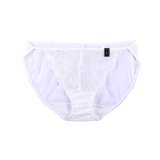 BSC Lingerie กางเกงชั้นใน รูปแบบ SEXI BIKINI ผ้าตาข่ายแต่งลูกไม้ รุ่น BU1628