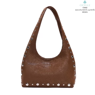 #c9965 Metal Hobo Bag CICELLE❤️ แบรนด์ CICELLE (ซี-เซล) สไตล์ Modern Luxury