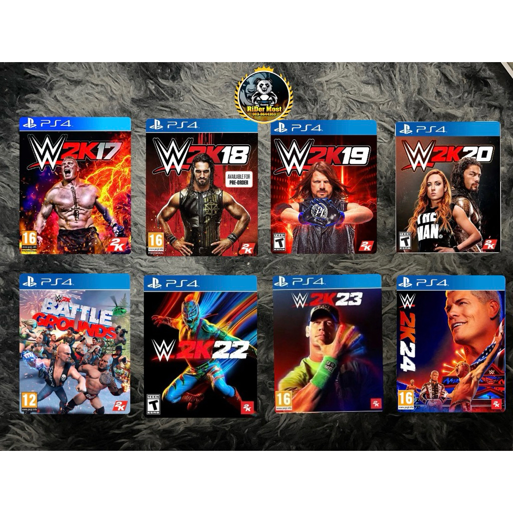 [PS4]WWE 15-24 [Z.ALL/EN] มือ2 มวยปล้ำ
