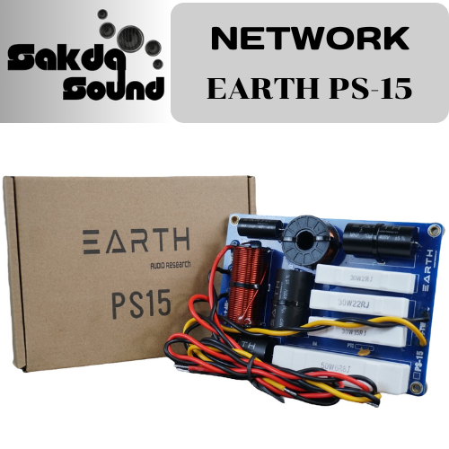 EARTH PS-15 NETWORK 2 ทางเน็ตเวิร์คลำโพง เน็ตเวิร์ค เน็ตเวิร์คกลางแหลม สำหรับตู้ลำโพงPS15