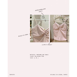 Myra tank top with buld in bra เสื้อออกกำลัง รุ่น Myra