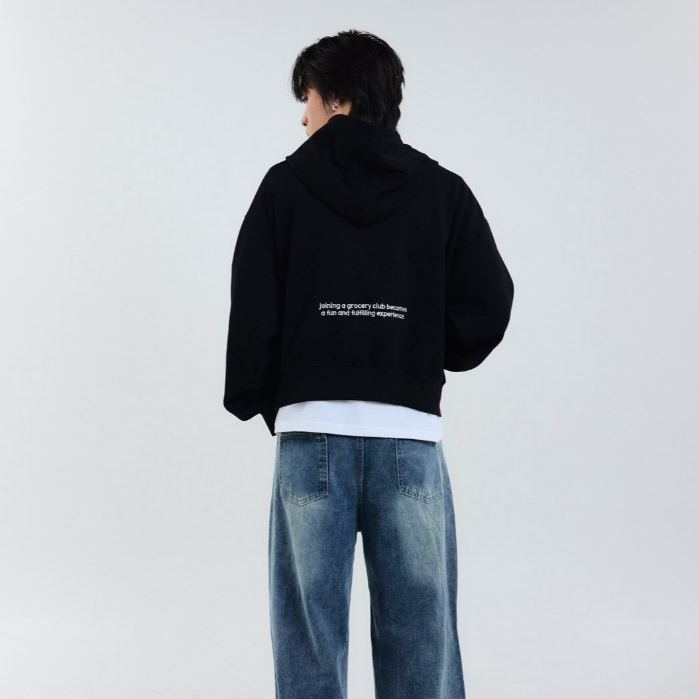 SO.ON : Grocery Club Sweater เสื้อสเวตเตอร์ รุ่น Fill Basket Hoodie — صورة 3