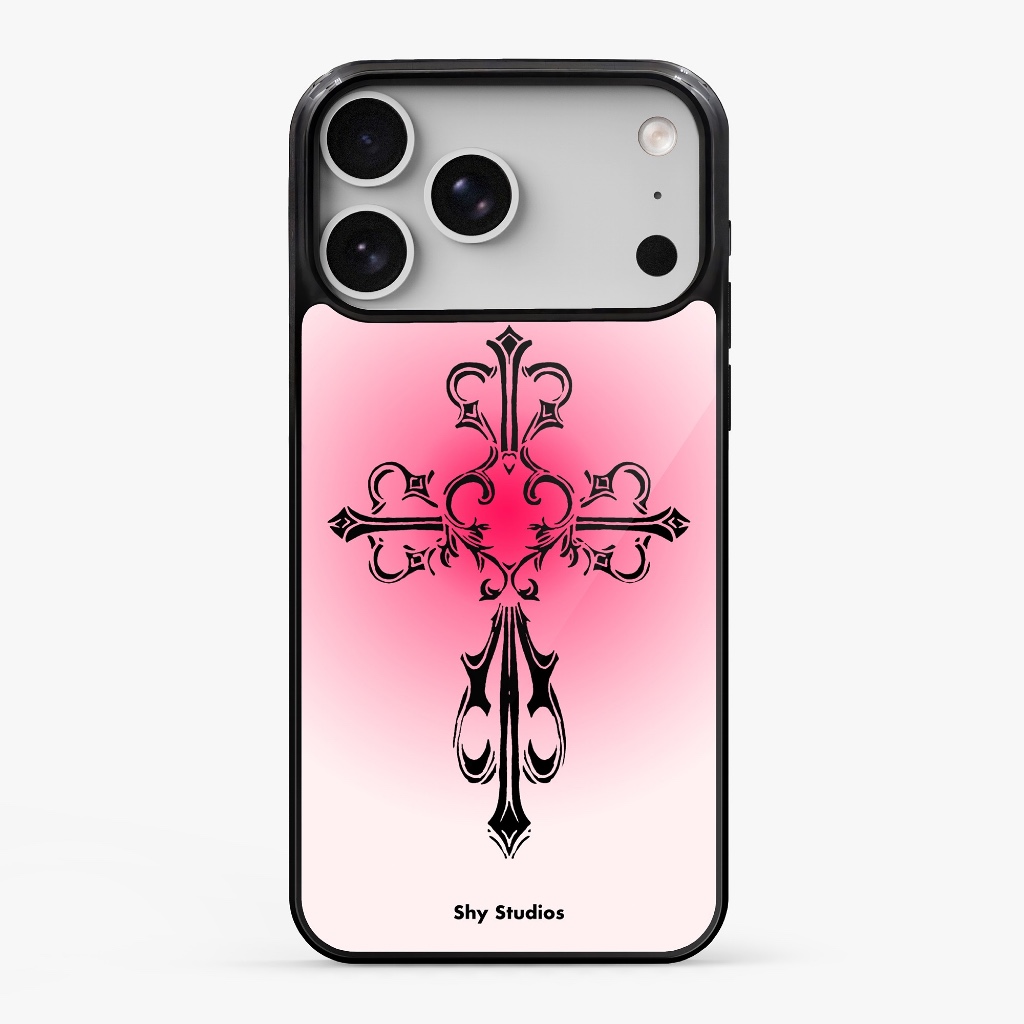Shy Studios - CROSS ACID PINK IPHONE CASE