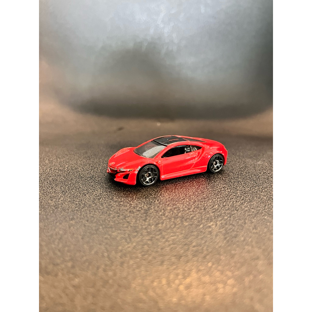 โมเดลรถเหล็ก Hot wheels 17 acura nsx #มือสอง สภาพที่ได้ลงไว้