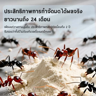 ซื้อ2แถม1 (โปรโมชันจำกัดเวลา)ยาฆ่ามดแบบผง 60g กำจัดมดทั้งรัง โรยเดียวตายยกรัง 100%เห็นผล ปลอดภัยต่อสัตว์เลี้ยง
