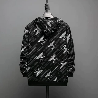 【จัดส่งในวันถัดไป】*พร้อมส่งจากไทย* (Limited รุ่นพิมพ์ลาย พรี เมี่ยม) เสื้อคลุมแขนยาว เสื้อกันหนาว เสื้อแขนยาว มีฮู้ด จ่า