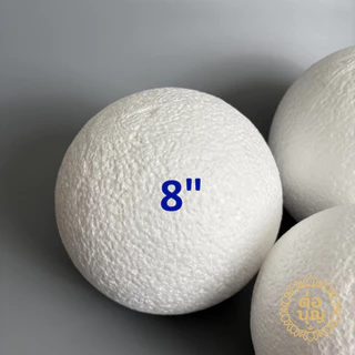 โฟมกลมบอล โฟมลูกบอล ปักดอกไม้ DIY ขนาด 6" - 12" พร้อมส่ง ส่งด่วน