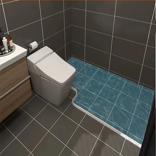 🚿แถบกั้นน้ำอ่างล้างหน้า – 360°กั้นน้ำทั่วถึง มีกาวในตัว สะอาดไม่สกปรก！