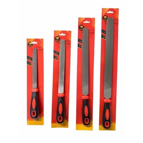 ตะไบแบน ขนาด6-12นิ้ว มาตรฐาน ตะไบพร้อมด้าม การปกปิดแบบหยาบ