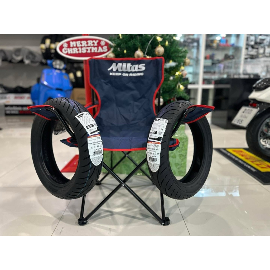 Mitas touring SC แถมเก้าอี้ จำนวนจำกัด vespa Lam ขอบ12  ADV150 ,Aerox