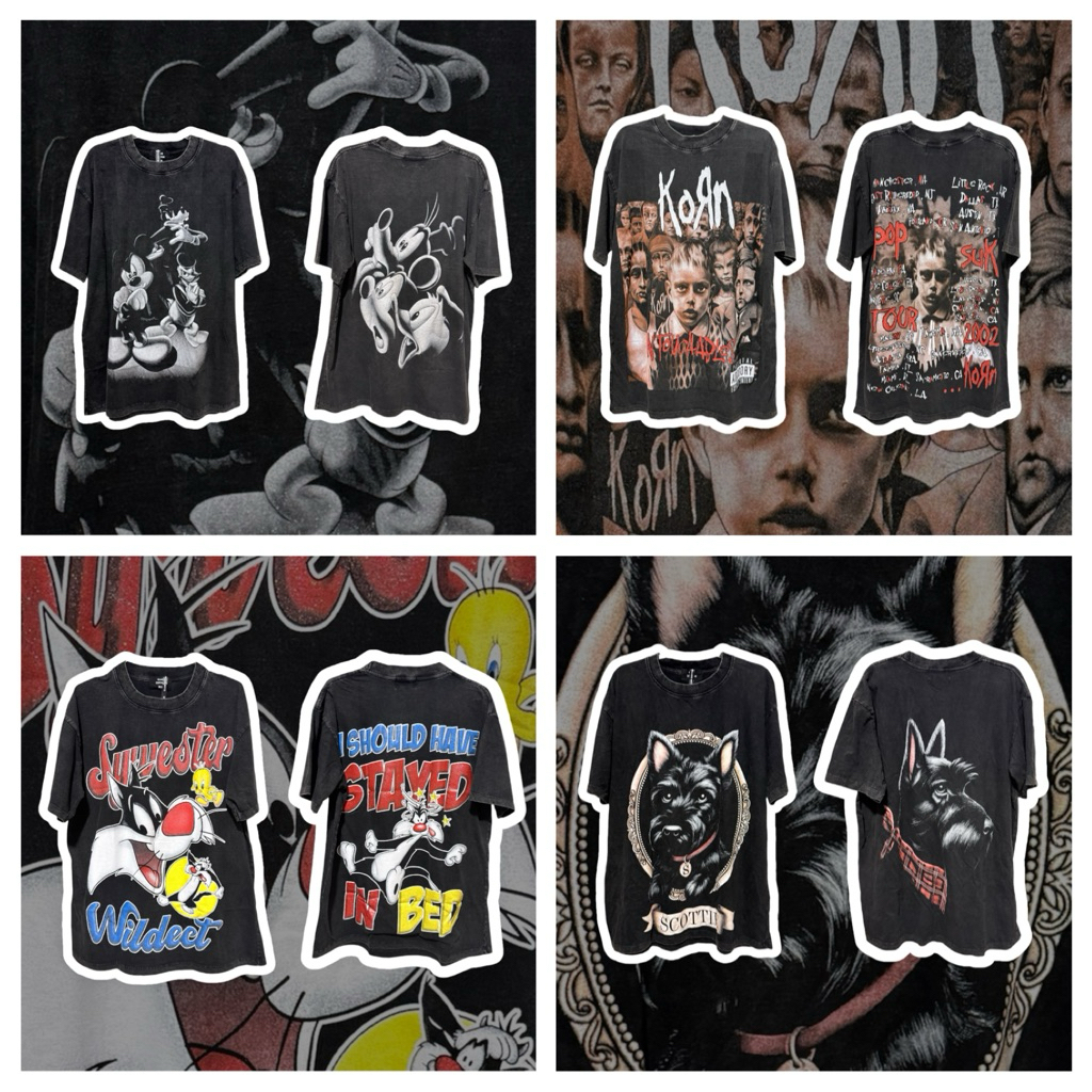 เสื้อยืดโอเวอร์ไซส์ผ้าฟอก เสื้อยืด Unisex งานป้าย Club Botton Bkk มีส่งด่วน ส่งไว ส่งของทุกวัน