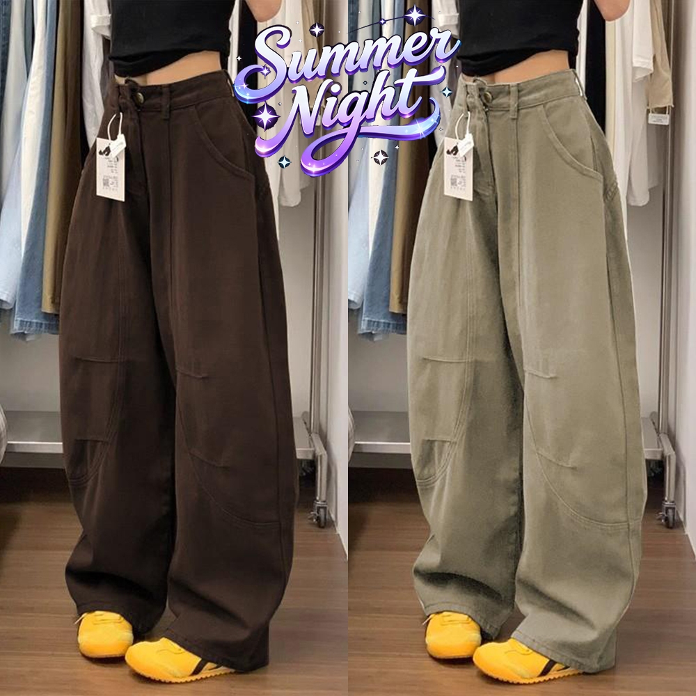 Summer Night ยีนส์สตรีทเทรนด์ สไตล์เวิร์คแวร์ กางเกงขับรถทำงานยอดนิยม ผ้าเกรดดีตัดเย็บเนิบ ส่งด่วนกรุงเทพ คุณภาพคุ้มค่า