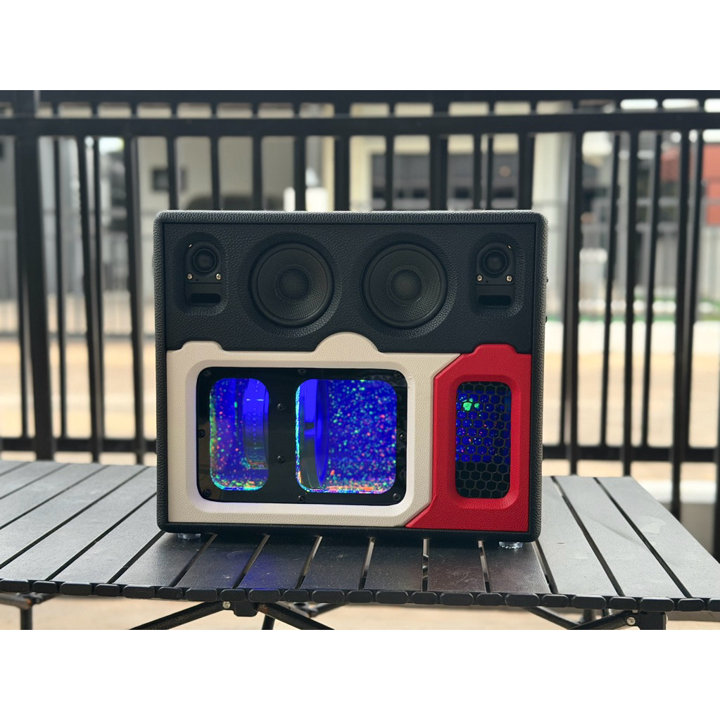 ลำโพงแบนพาสกระแทกข้างซัพ6.5แรงๆของHK กลาง4นิ้วแรงๆ แอมtb21โมเพิ่มคาปา แบตอึดๆ