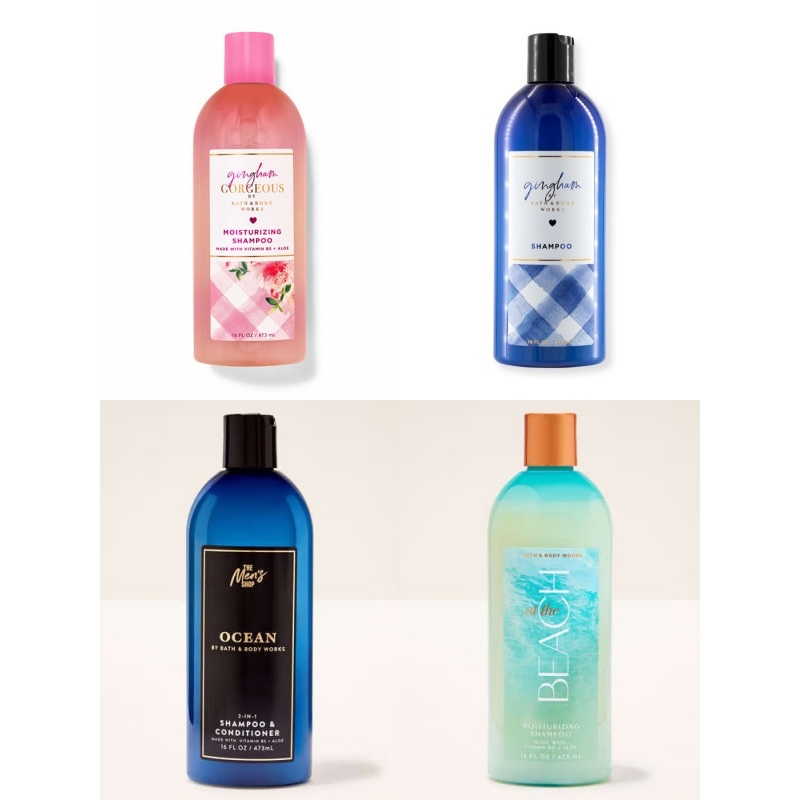 แชมพูผมหอมมาก!!!!  Bath and Body Works Shampoo 16oz/473ml สิ้นสุดการรอคอย หอมทั้งตัว หอมไปถึงผมเลยค่า
