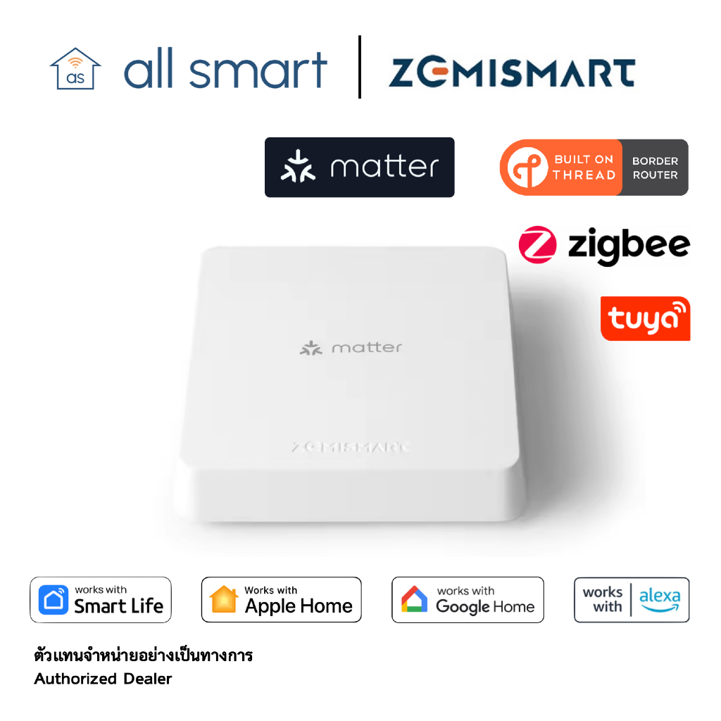 Zemismart M1 Matter Hub, Gateway - Thread & Tuya Zigbee