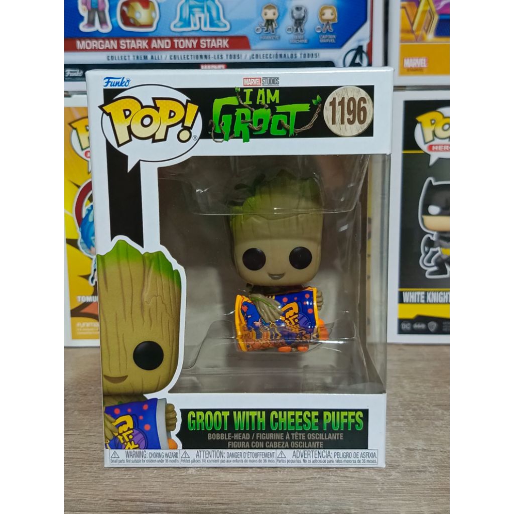 Funko Pop! : I Am Groot - Groot with Cheese Puffs