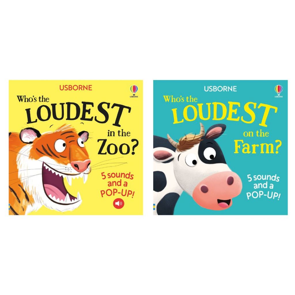 หนังสือมีเสียง Usborne - Noisy Pop-up Book Series
