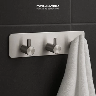 DONMARK ขอแขวนอเนกประสงค์สแตนเลส 3 และ 5 ขอ แบบเจาะยึด รุ่น A-03SS