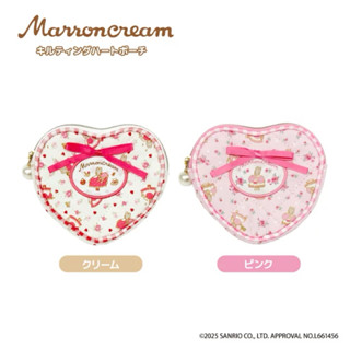 พร้อมส่งในไทย🇹🇭 กระเป๋าหัวใจ ผ้าพิมพ์ลาย Marron cream ป้า มา…