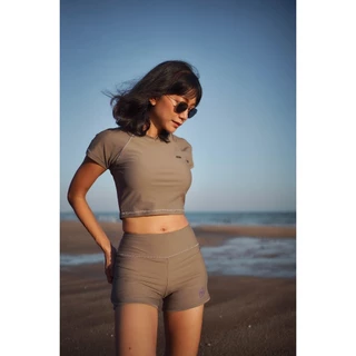 NooNara Active Shorts (เฉพาะกางเกง) กางเกงแอคทีฟ ขาสั้น กางเกงวิ่ง โยคะ ว่ายน้ำ ผ้า 2 ชั้น