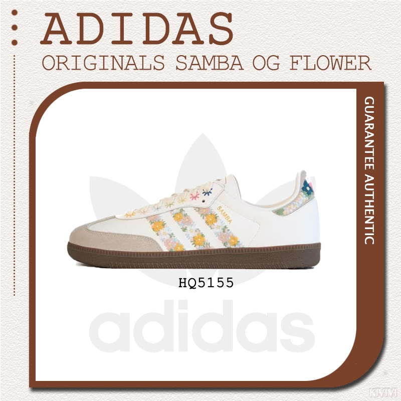 🌸 พรีออเดอร์🇰🇷 🌸 รองเท้าผ้าใบ juice x adidas originals SAMBA OG Flower รองเท้าผู้ชาย/ผู้หญิง รองเท้า