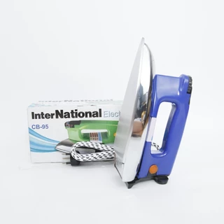 เตารีดแห้ง InterNational และ เนชั่นแนล CB-95 รุ่นคลาสสิก หนักแน่น รีดเรียบ ทนทาน