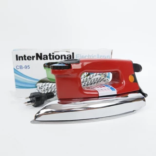 เตารีดแห้ง InterNational และ เนชั่นแนล CB-95 รุ่นคลาสสิก หนักแน่น รีดเรียบ ทนทาน