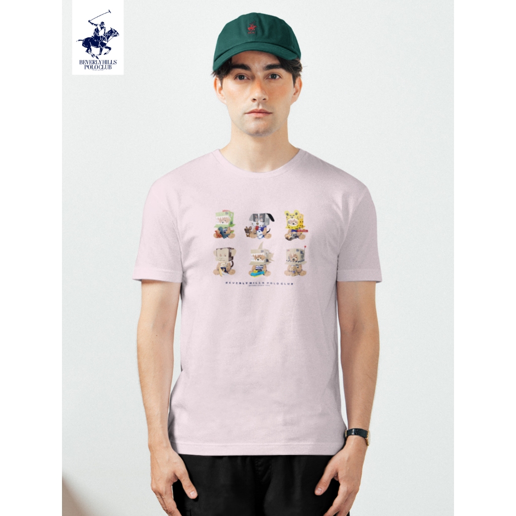 BEVERLY HILLS POLO CLUB เสื้อยืดคอกลมแขนสั้น รุ่น BNSV124