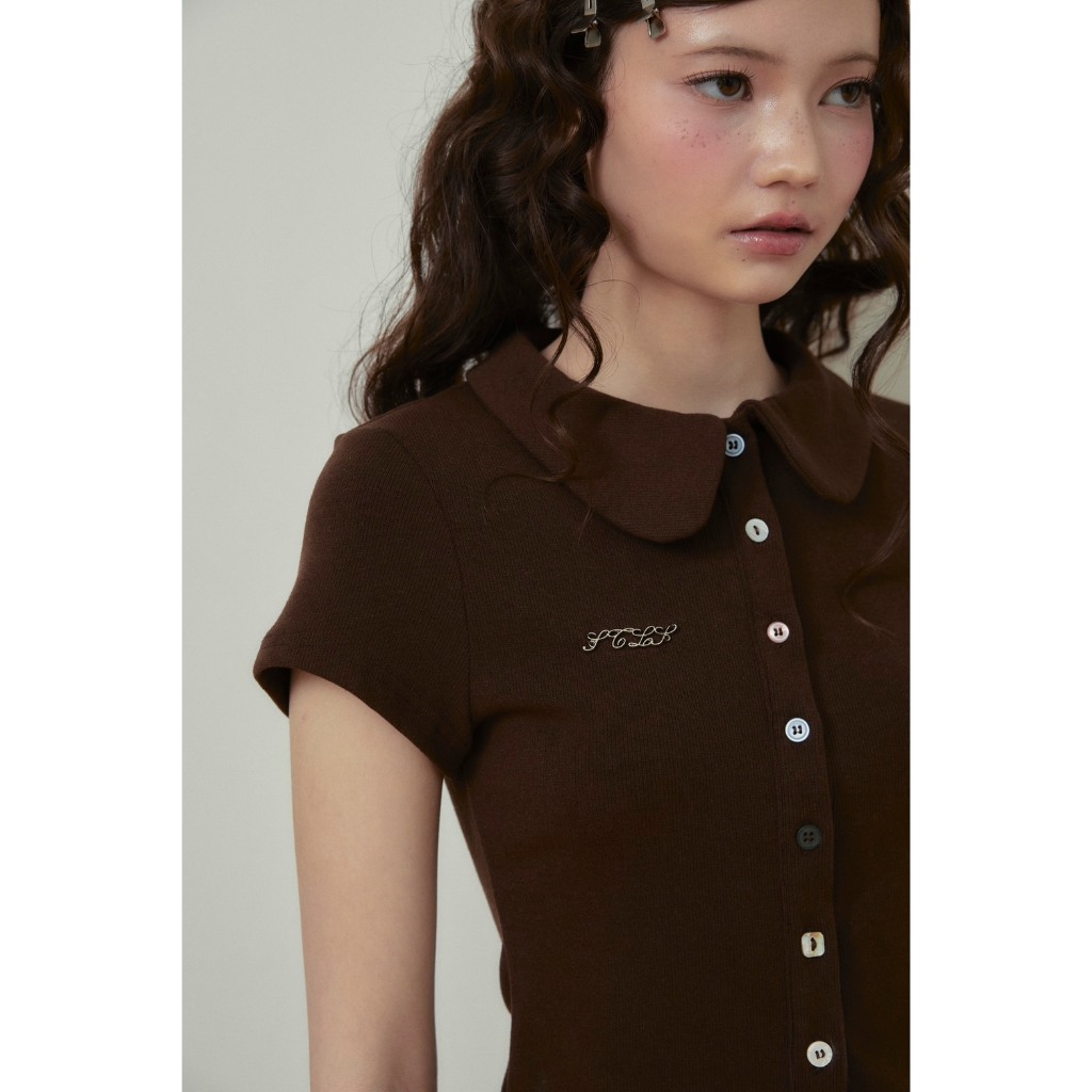 STYLIST (S-4XL) - Gaia T-Shirts-011 เสื้อคอบัวกระดุม รูปที่ 3