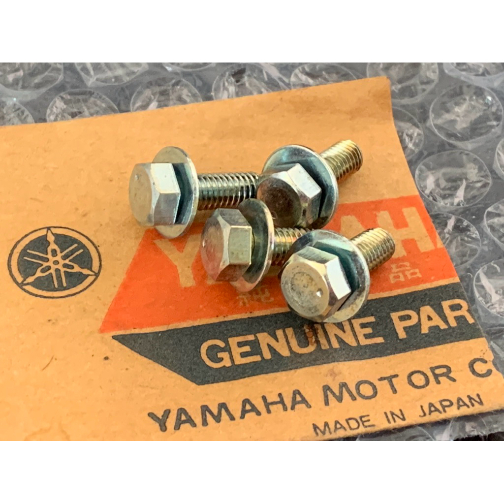 Yamaha DT RX Y80 YL Y น็อตแท้เบอร์8 ทั้งหมด ตามรูป