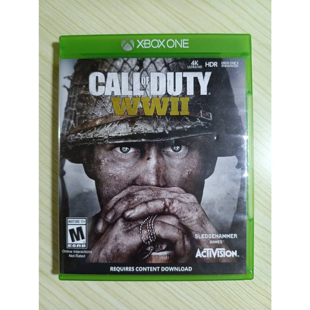 (มือ2) Xbox​ one​ -​ Call​ of​ duty​ WWII (us)​