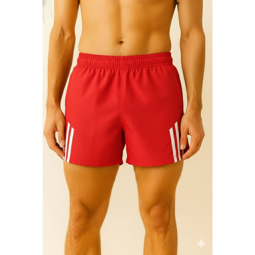 กางเกงกีฬา ขาสั้น เอวยางยืด เหมาะใส่ออกกำลังกาย ผ้าระบายอากาศ