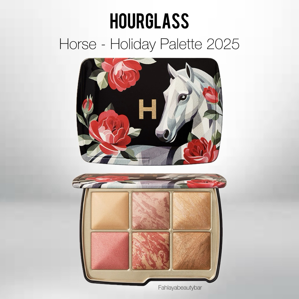 [พร้อมส่ง] แท้💯 Hourglass Ambient Lighting Edit Unlocked Palette - Horse (Holiday Limited Edition) พ