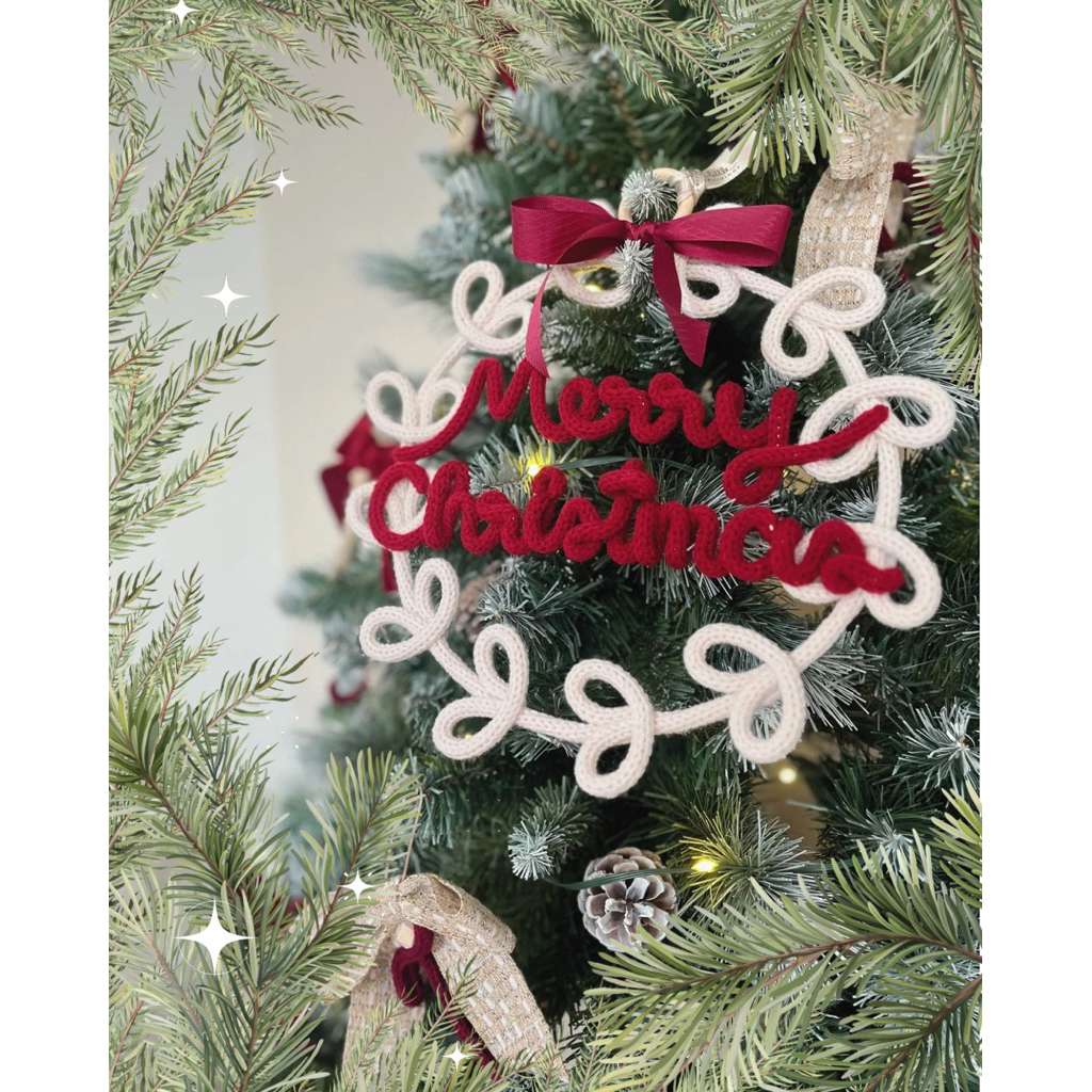 Merry Christmas Wreath