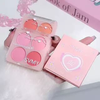 บลัช 4 สี ปัดแก้ม บลัชออนแต่งหน้า บลัชออน ไล่โทนสีสวย ละมุน เม็ดสีชัด ดูเป็นธรรมชาติ ติดทน