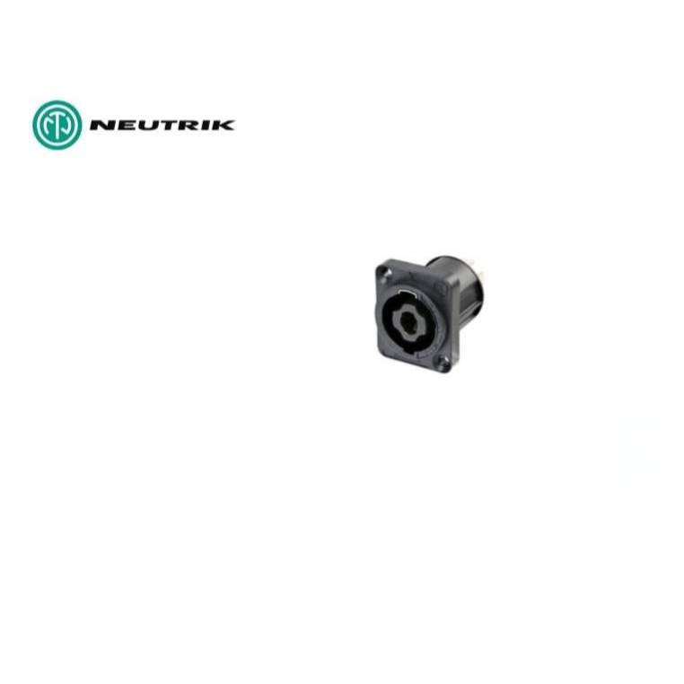 Neutrik รุ่น NL4MPXX ของเเท้ SpeakON 4 Pole Chassis D Flange NL4MPXX