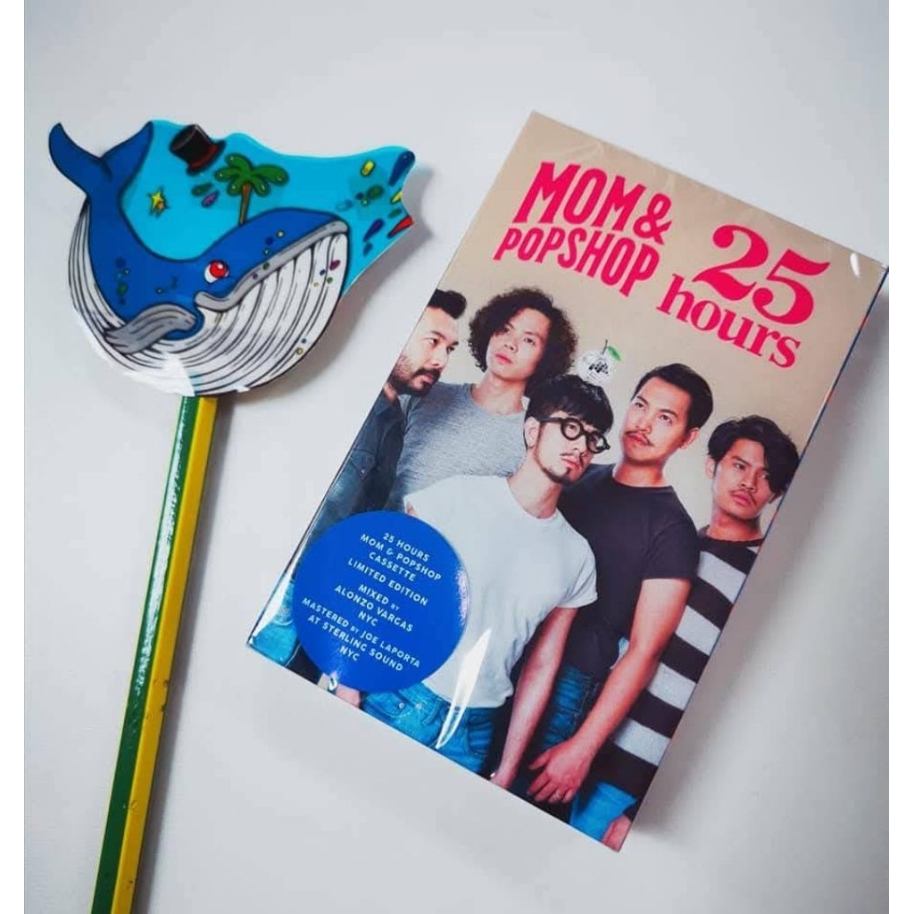 เทปเพลง 25hours มือหนึ่ง ม้วนซีล อัลบั้ม MOM&POPSHOP ผลิตเพียง 1,000 ม้วนเท่านั้น [เลขรันนัมเบอร์ 46