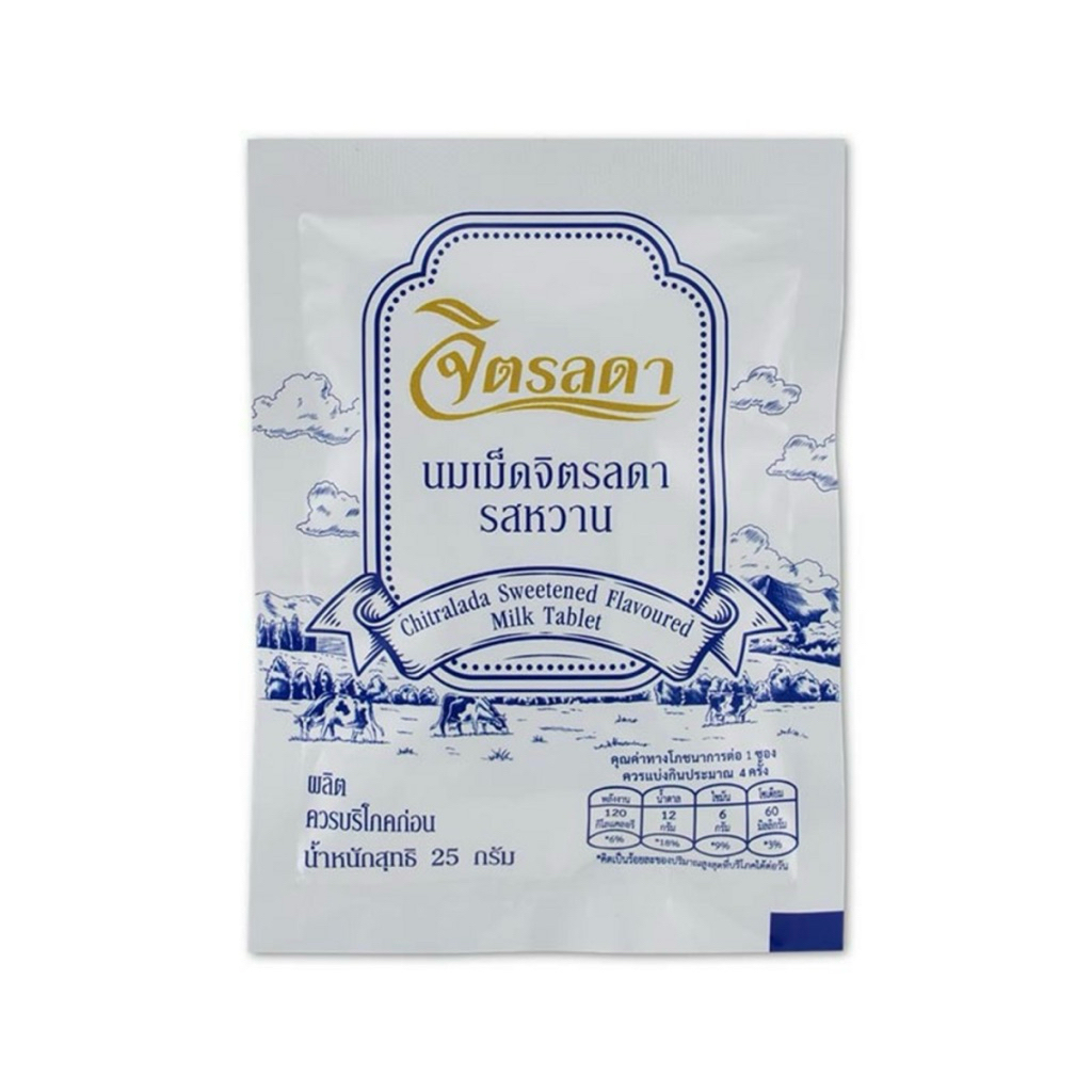 นมอัดเม็ดจิตรดารสหวาน 25 กรัม โครงการหลวงสวนจิตรลดา ในตำนาน โฉมใหม่ - รูปที่ 2
