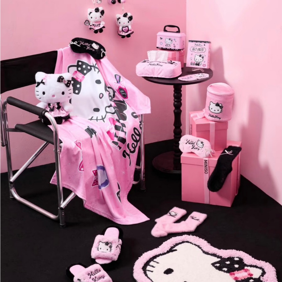 Hello Kitty Sparkling Party x Miniso ของจีน พร้อมส่ง ꔛ คิตตี้ มินิโซ ของแท้