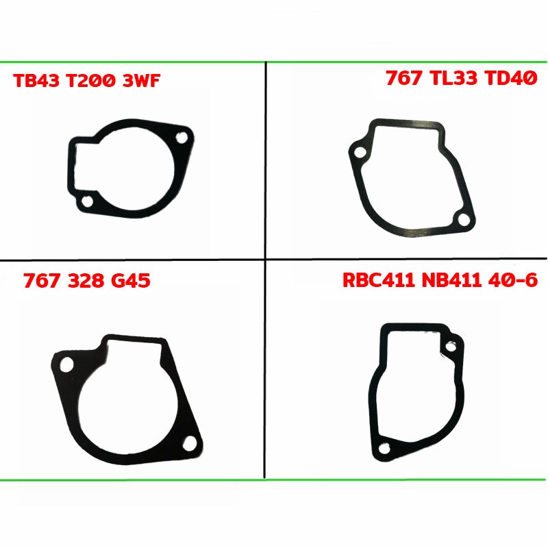 ปะเก็น ปะเก็นถ้วยคาบู ปะเก็นคาบู เครื่องตัดหญ้า พ่นยา พ่นปุ๋ย 767 328 CG260 3WF RBC411 NB411 T200