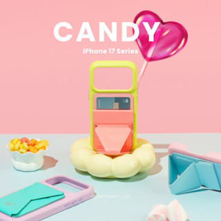 CANDY Cardholder iPhone Case 17 Series 🍭💖