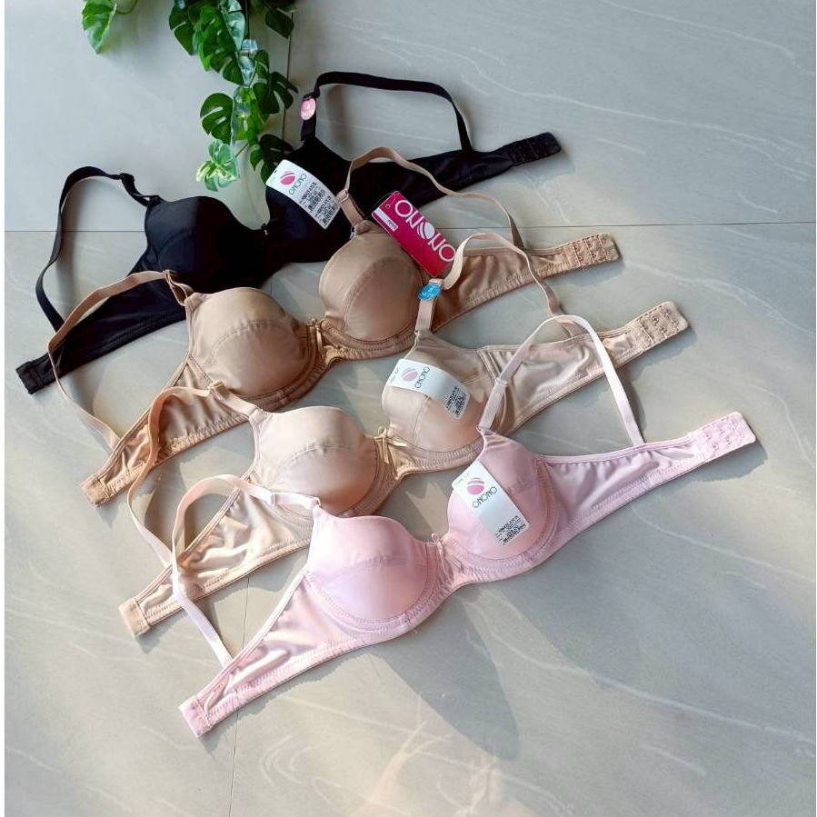 👙ONONO รุ่น NB6425  งานเกรด A   เสื้อชั้นในมีโครง ฟองน้ำบาง หน้าเต้าเรียบ