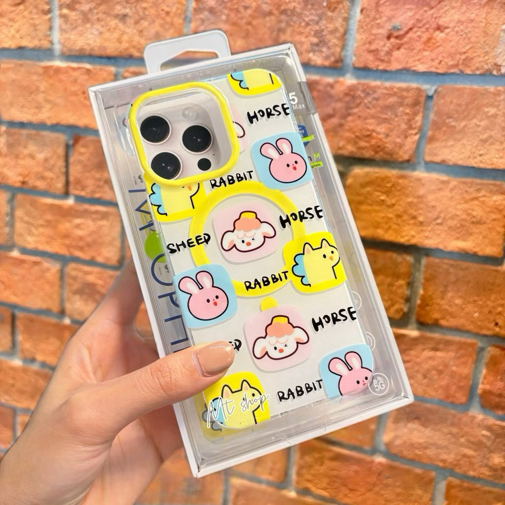 🎉MOOPHE Case เคสลายน่ารัก รองรับการชาร์จไร้สาย สำหรับ iP 13/14 13pro 13promax 14pro 14promax 15 15pl