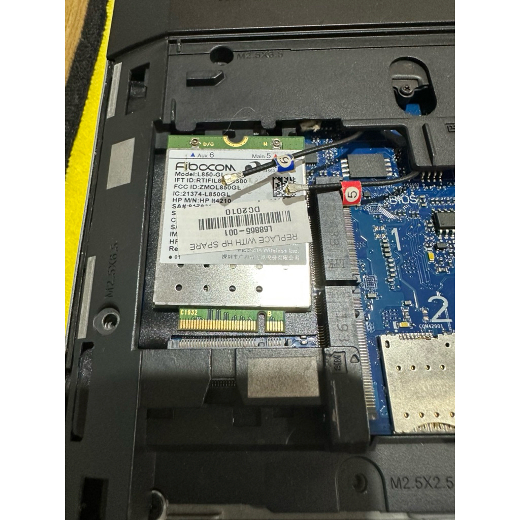 wifi card hp zbook 15g6