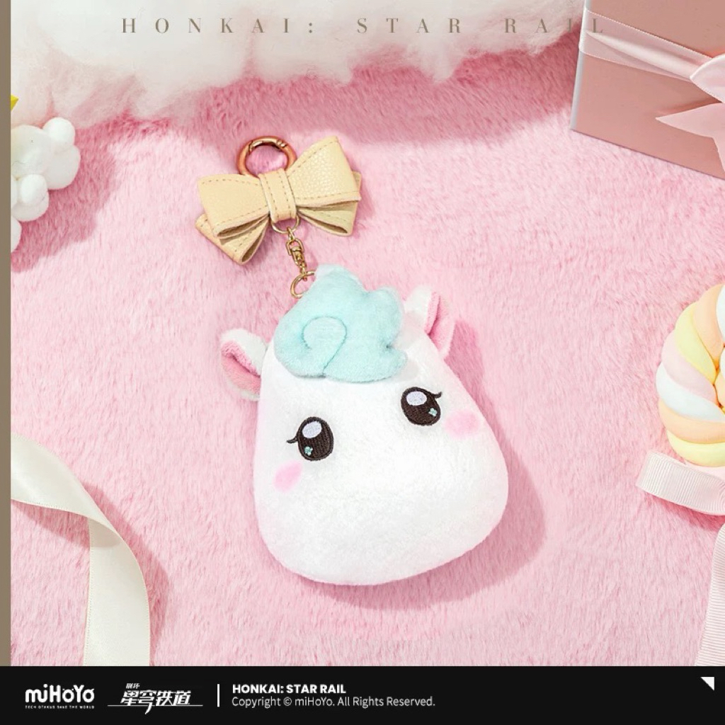 [พรีรอ12-20วัน] official แท้ กระเป๋าห้อย Hyacine Unicorn Honkai star rail Mihoyo